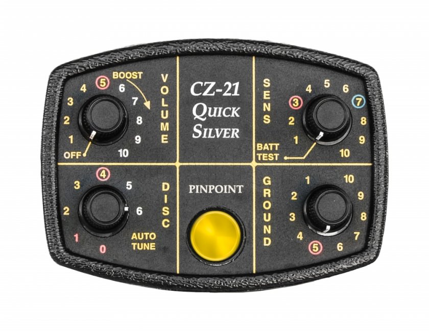 Fisher CZ21 Underwater Metal Detector 10.5''