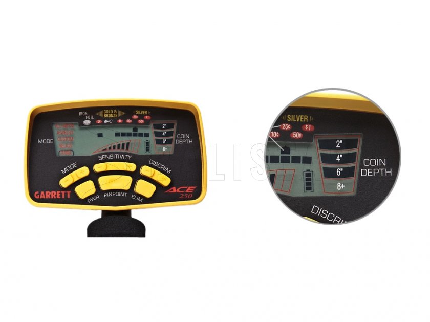 Garrett ACE 250 metal detector