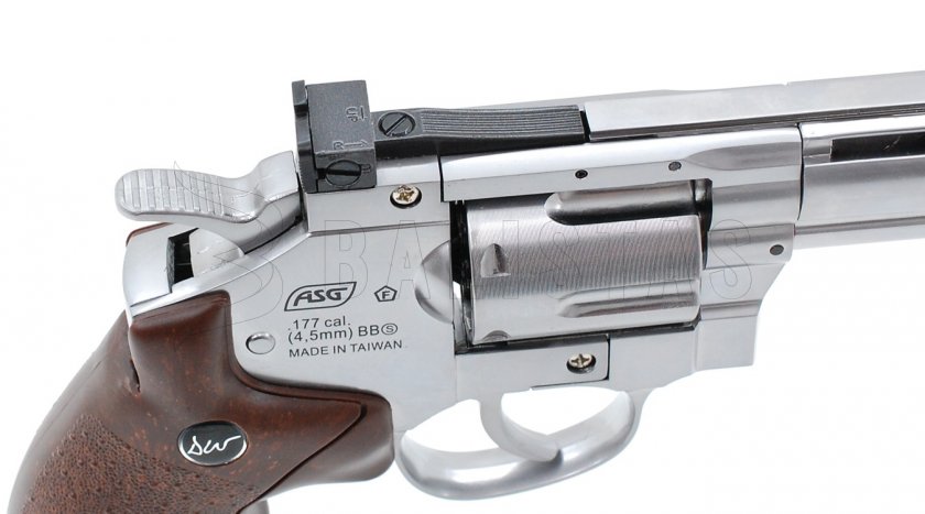 ASG Dan Wesson 8" Silver 4,5mm BB broky