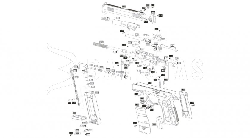 ASG CZ 75D Compact DT 4,5mm
