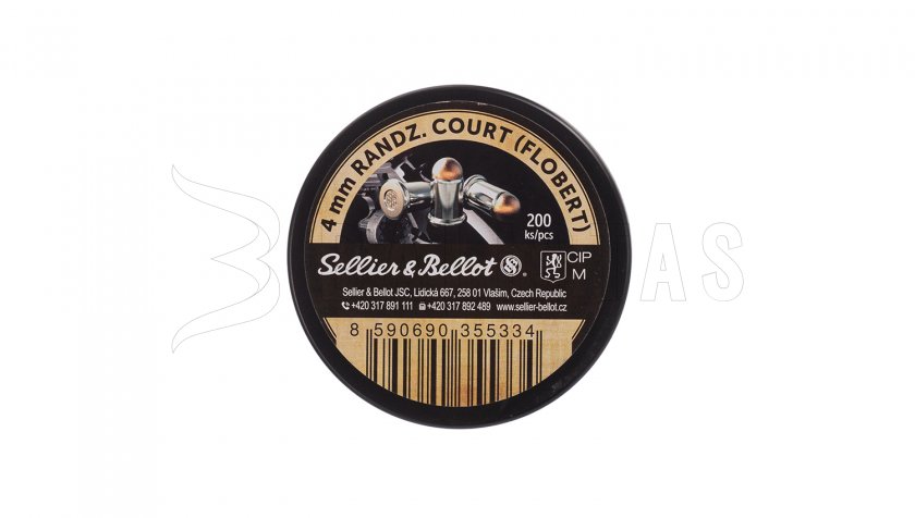 Sellier&Bellot 4mm Ball Flobert ammunition 200pcs