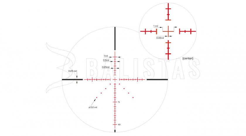 Riflescope Optisan EVX 6-24x56i