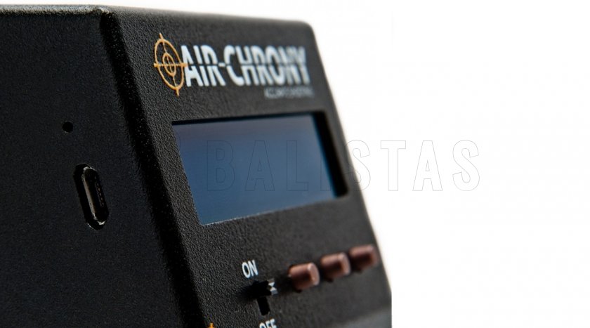 Air Chrony MK3 for velocity measurement
