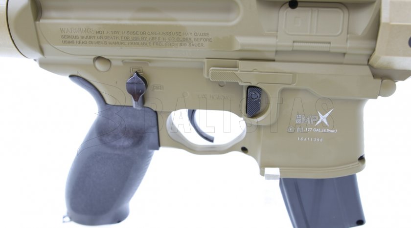 Sig Sauer MPX 4,5mm FDE Sand with RED DOT