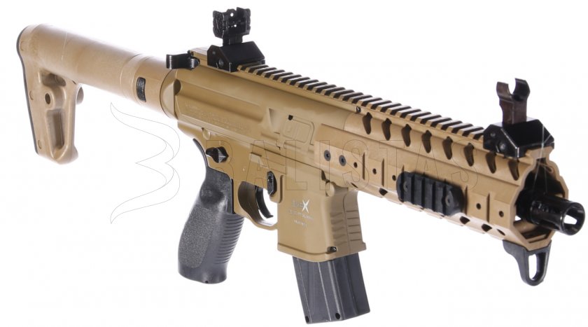 Sig Sauer MPX 4,5mm FDE Sand with RED DOT