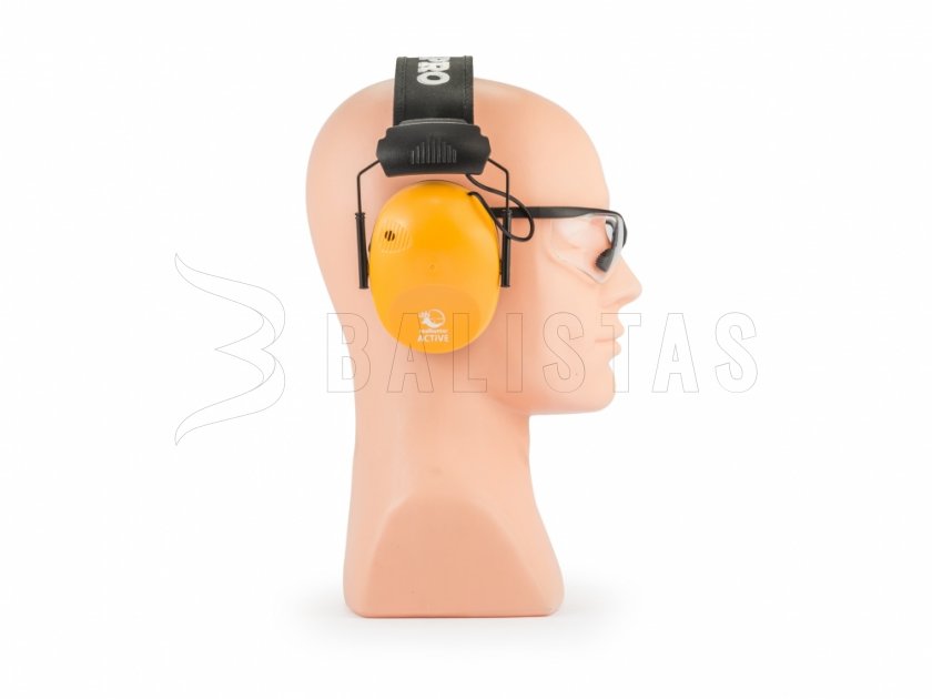 RealHunter Active Pro Orange Earmuffs + Glasses