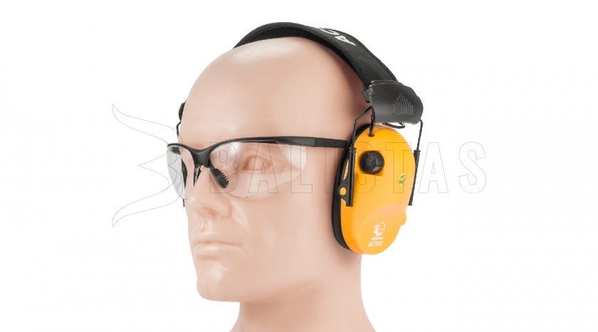 RealHunter Active Pro Orange Earmuffs + Glasses