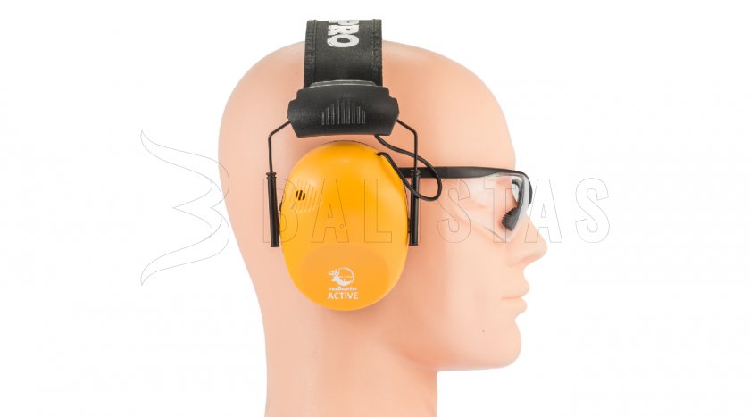 RealHunter Active Pro Orange Earmuffs + Glasses