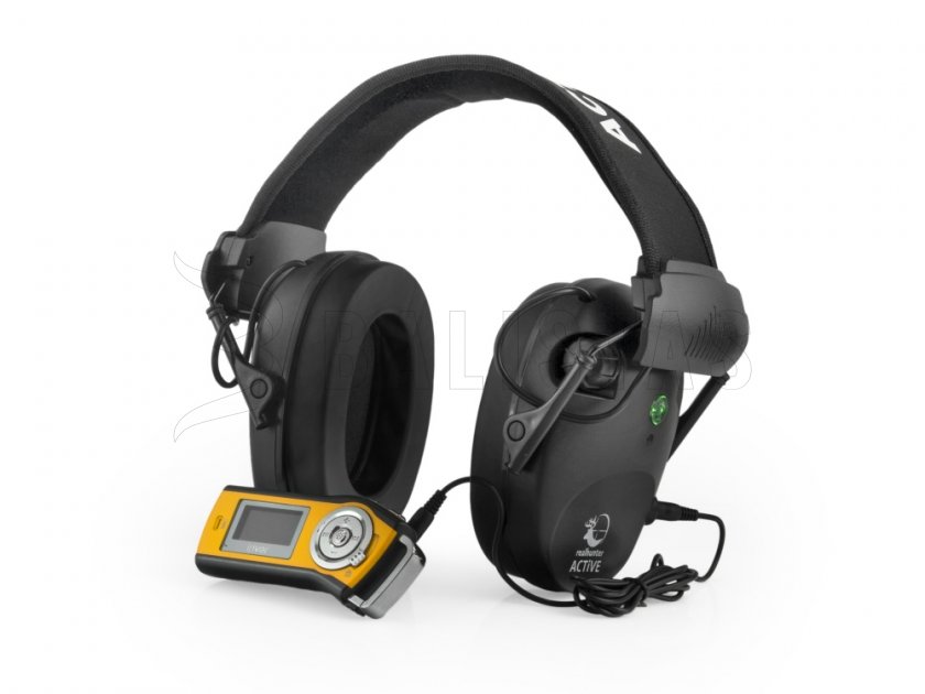 RealHunter Active Pro Black Earmuffs + Glasses