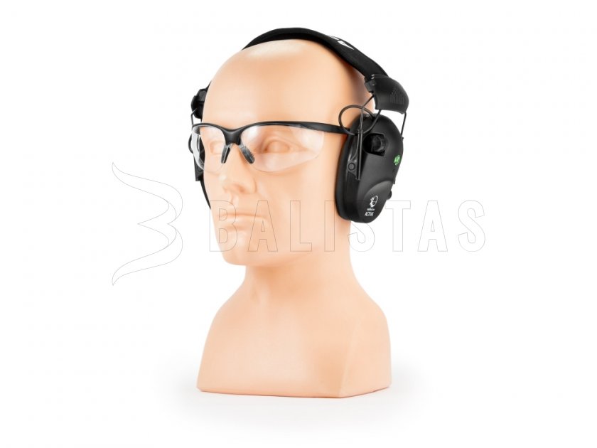RealHunter Active Pro Black Earmuffs + Glasses