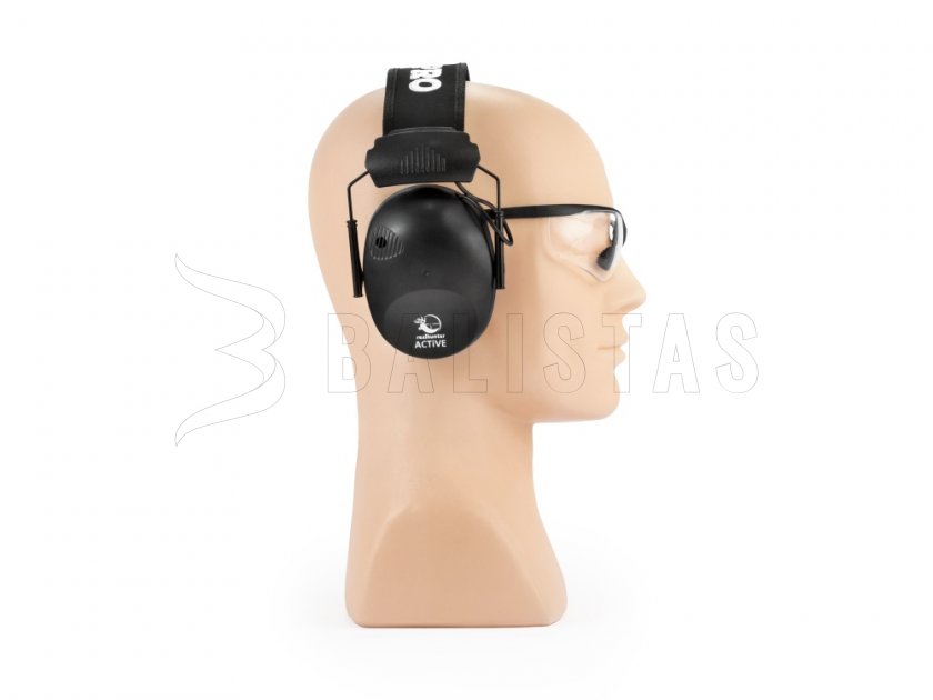 RealHunter Active Pro Black Earmuffs + Glasses