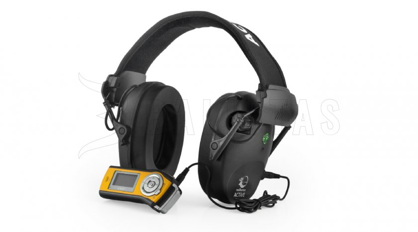 RealHunter Active Pro Black Earmuffs + Glasses