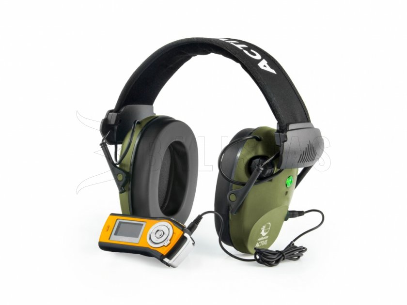 RealHunter Active Pro Green Earmuffs + Glasses