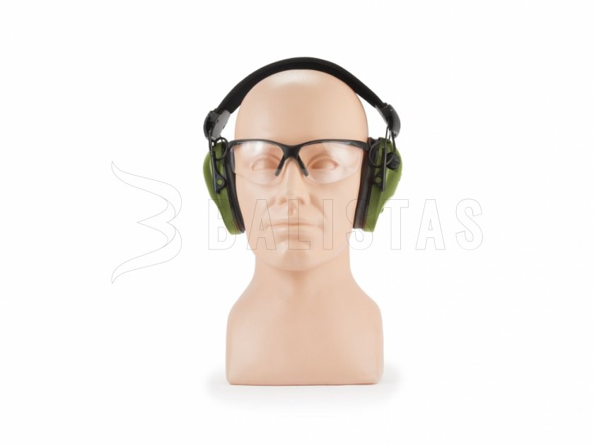 RealHunter Active Pro Green Earmuffs + Glasses