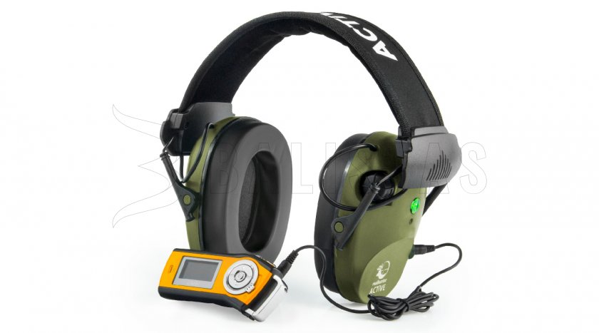 RealHunter Active Pro Green Earmuffs + Glasses