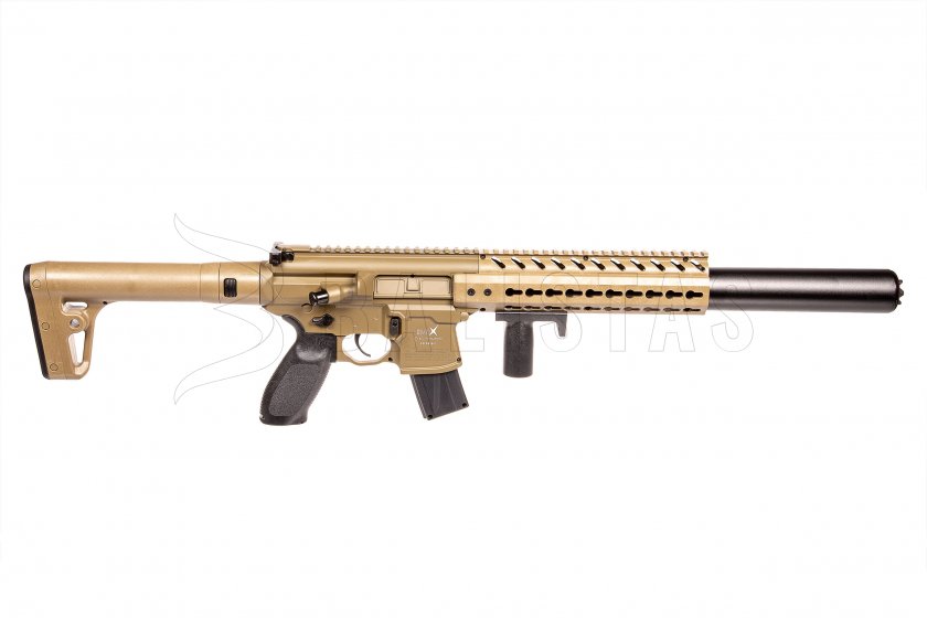 Sig Sauer MCX FDE 4,5mm with Riflescope