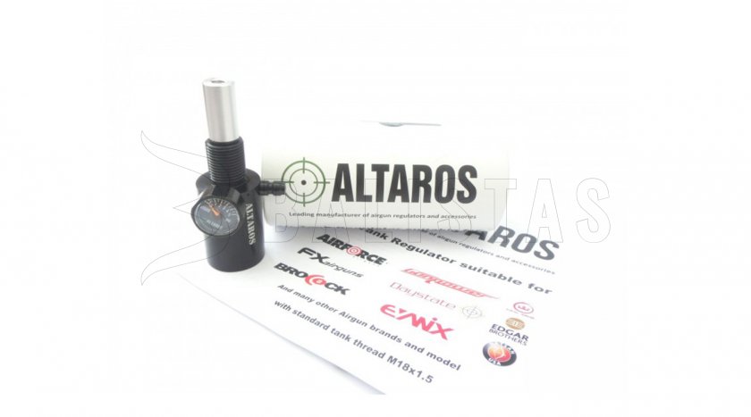 Pressure Regulator for Air Rifles with Larger Air Cylinders