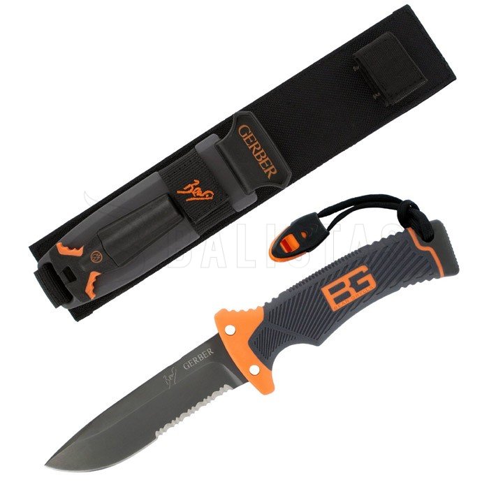 Gerber Bear Grylls Ultimate Knife SE with combination blade