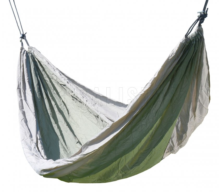 Hammock NYLON 275x137 cm green-brown