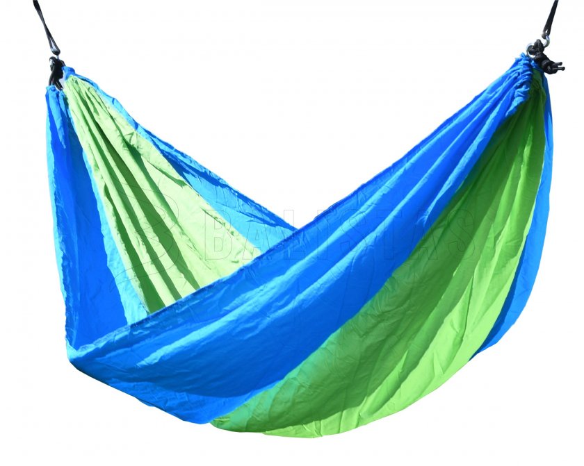 Hammock NYLON 275x137 cm green-blue