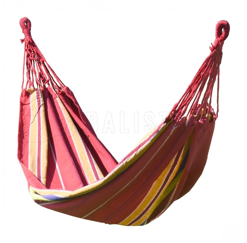 Hammock TEXTIL 200x100 cm red-yellow