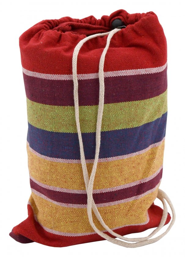 Hammock TEXTIL 200x100 cm red-yellow
