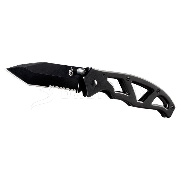 Closing knife Gerber Paraframe Tanto, combination blade