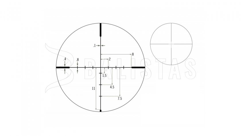 Vortex Crossfire II 6-18x44 AO Dead-Hold BDC MOA