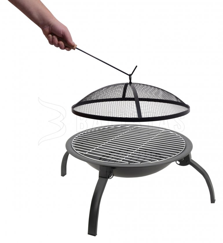 Vesuv Fire Pit with Grate and Lid
