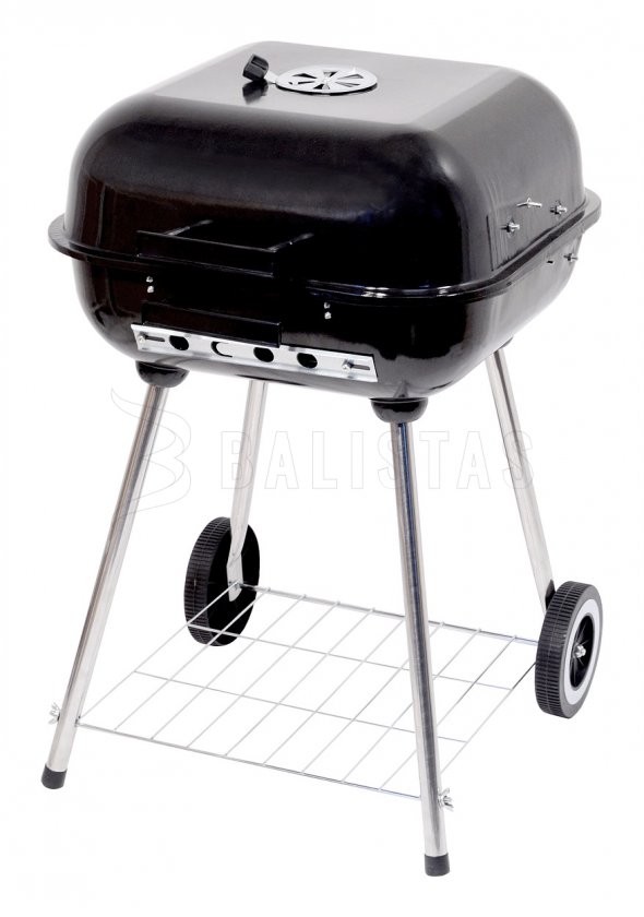 Charcoal grill rectangular Trapani 46 cm