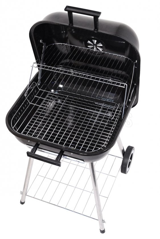 Charcoal grill rectangular Trapani 46 cm