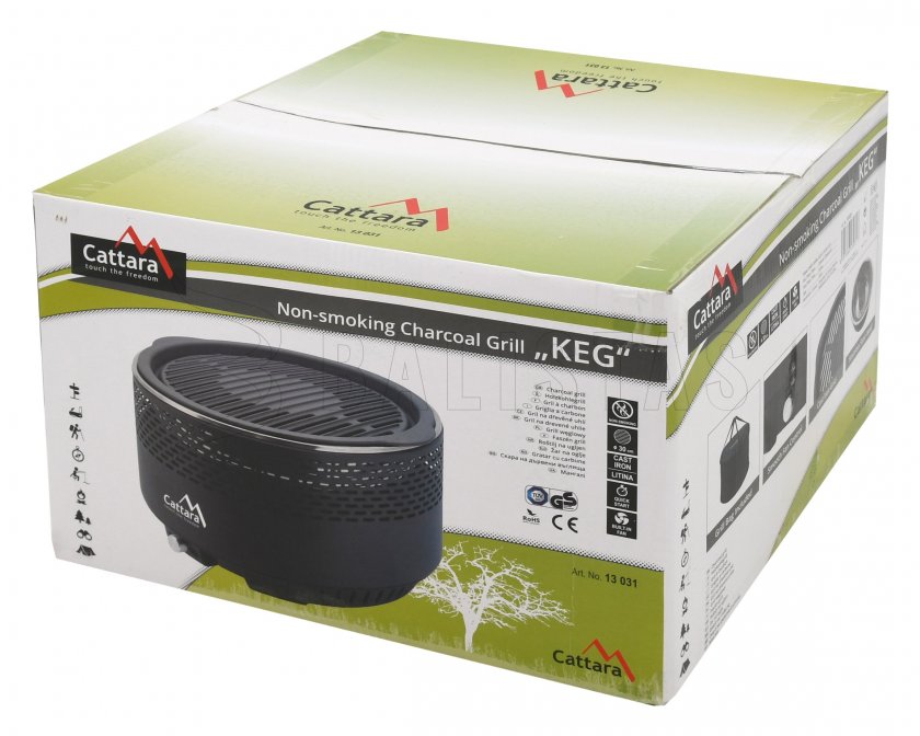 KEG charcoal table grill