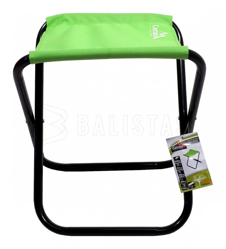Folding camping chair Milano green
