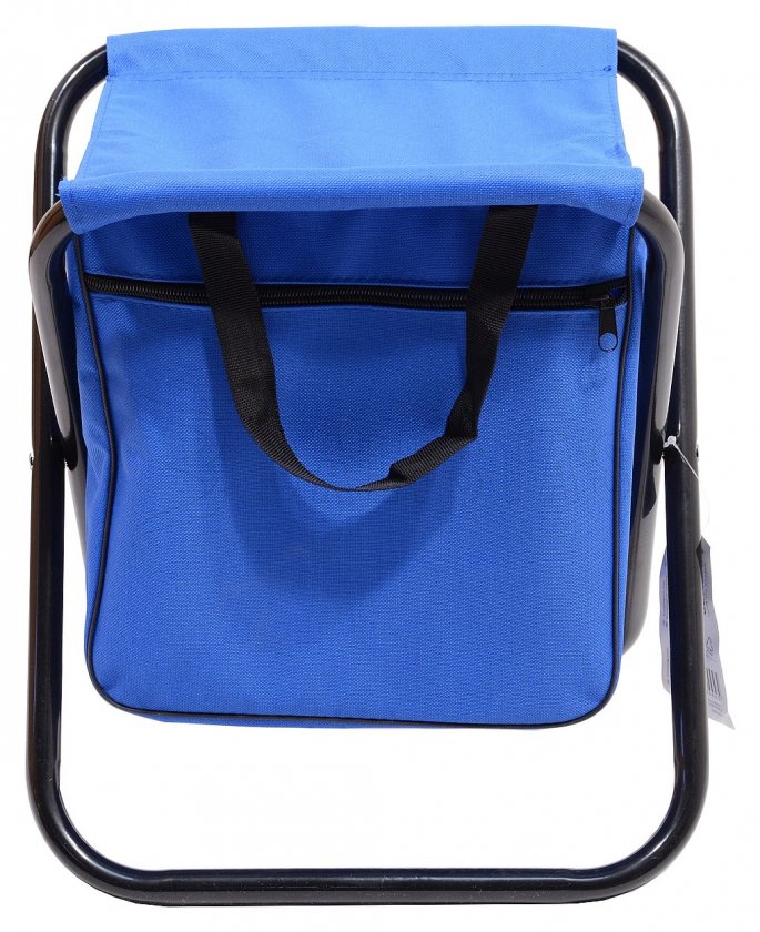 Folding camping chair Malaga blue