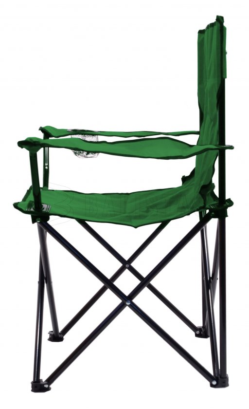 Folding camping chair Bari green