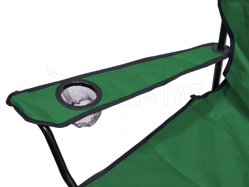 Folding camping chair Bari green