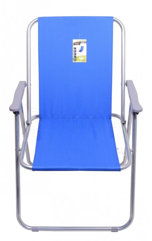 Folding camping chair Bern blue