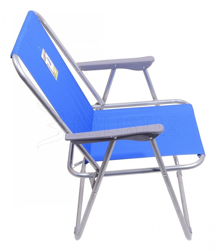 Folding camping chair Bern blue