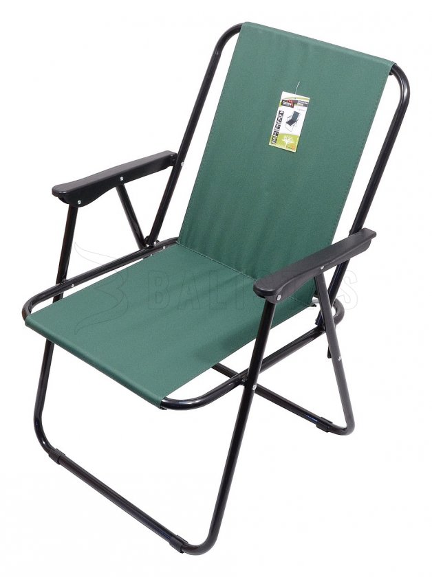 Folding camping chair Bern green