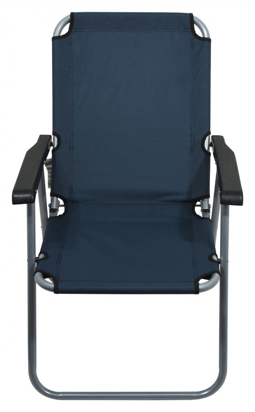 Folding camping chair Lyon dark blue