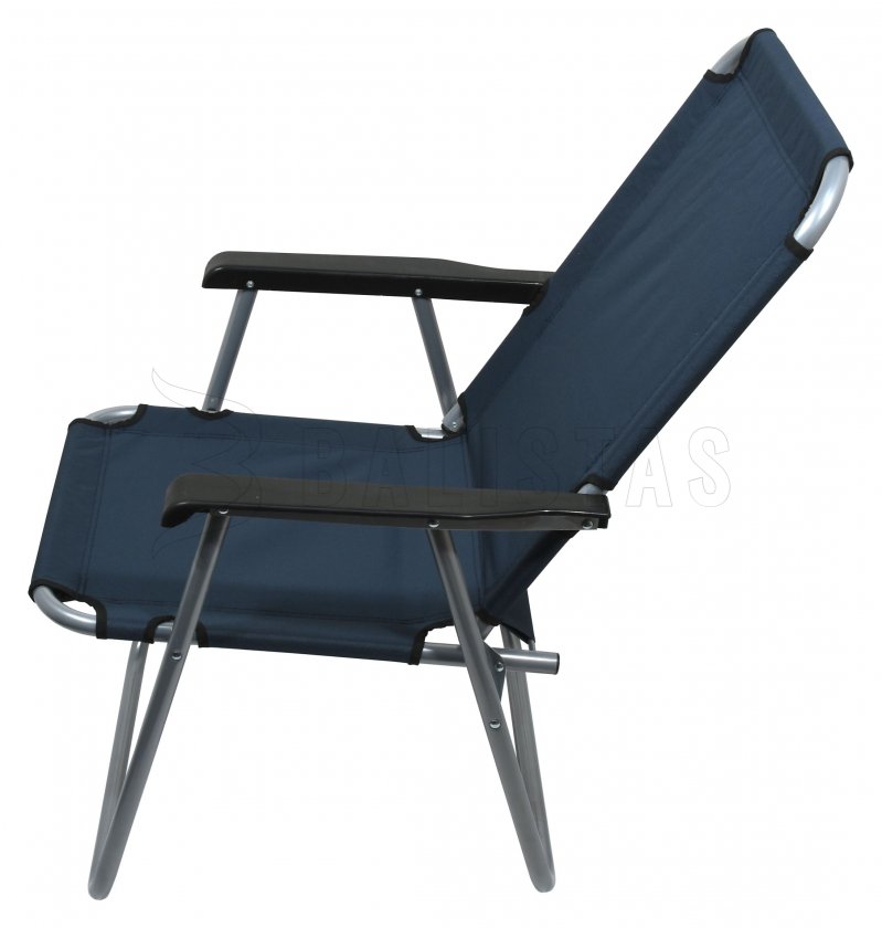 Folding camping chair Lyon dark blue