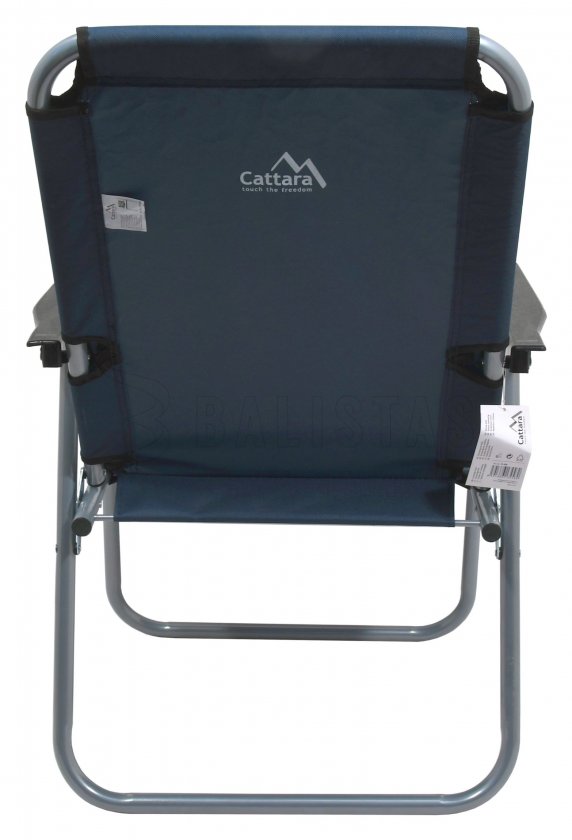 Folding camping chair Lyon dark blue