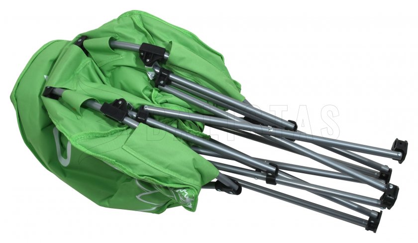 Folding Camping Chair Flowers green