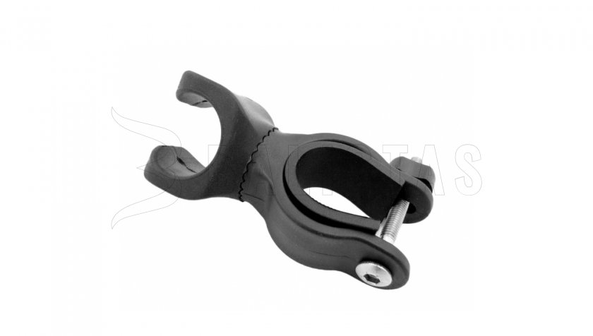 Mounting flashlights on Lenser rifle scope