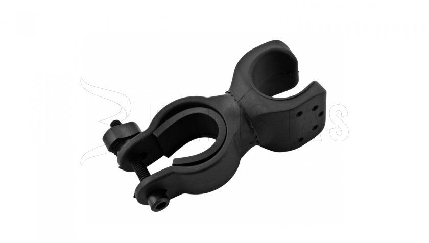 Mounting flashlights on Lenser rifle scope