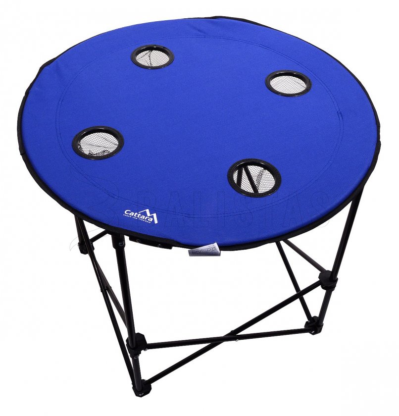 Folding camping table Split blue