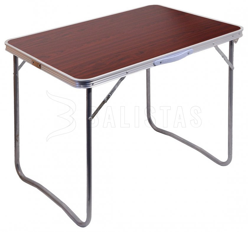 Folding camping table Balaton brown