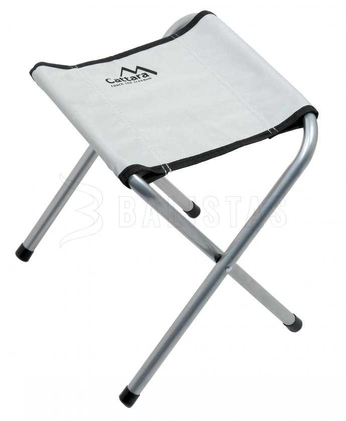 Camping table Double telescopic grey + 4x chairs