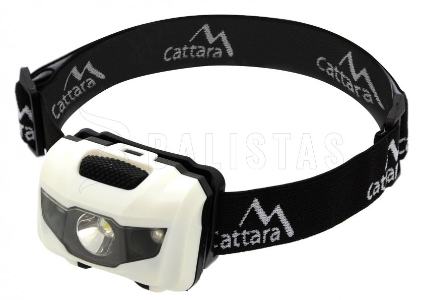 Headlamp LED 80 lm black-white