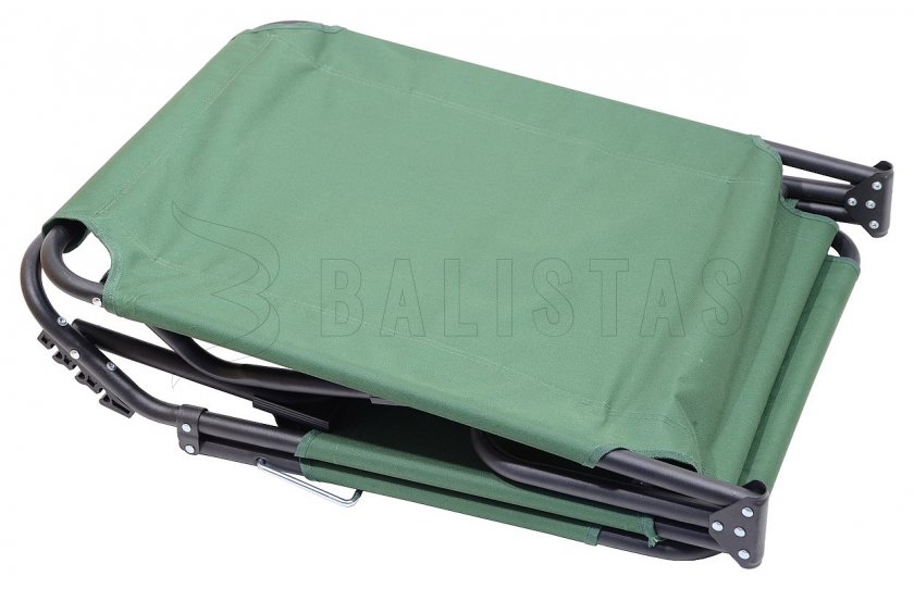 Folding camping deckchair Berlin green